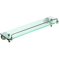 Стеклянная полка Art&Max Antic AM-E-2682Q Бронза AM-E-2682Q