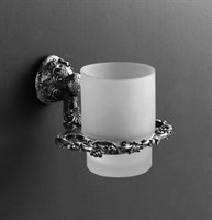 Стакан для зубных щеток Art&Max Sculpture AM-B-0684-T Серебро AM-B-0684-T