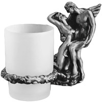Стакан для зубных щеток Art&Max Romantic AM-B-0814 Серебро AM-B-0814-T