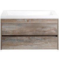 Тумба под раковину Art&Max Family-1000-2C-SO-PE подвесная Бетон Экзотик Family-1000-2C-SO-PE