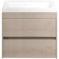 Тумба под раковину Art&Max Family-580-2C-SO-PB подвесная Сканди Family-580-2C-SO-PB