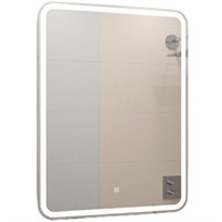 Зеркальный шкаф Art&Max Platino AM-Pla-600-800-1D-R-DS-F с подсветкой с сенсорным выключателем Белый AM-Pla-600-800-1D-R-DS-F