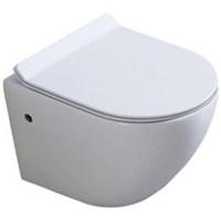 Унитаз Art&Max Ovale AM011CHR подвесной без сиденья AM011CHR