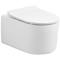 Унитаз Art&Max Rimini AM204CHR подвесной без сиденья AM204CHR