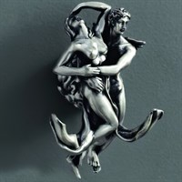 Двойной крючок Art&Max Romantic AM-B-0812 Серебро AM-B-0812-T