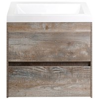 Тумба под раковину Art&Max Family-500-2C-SO-PE подвесная Бетон Экзотик Family-500-2C-SO-PE