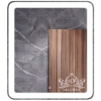 Зеркало Art&Max Latina AM-Lat-700-800-DS-F с подсветкой с сенсорным выключателем AM-Lat-700-800-DS-F