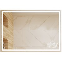 Зеркало Art&Max Monza AM-Mon-1200-800-DS-F с подсветкой с сенсорным выключателем AM-Mon-1200-800-DS-F