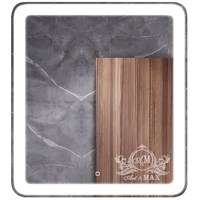 Зеркало Art&Max Latina AM-Lat-750-800-DS-F с подсветкой с сенсорным выключателем AM-Lat-750-800-DS-F