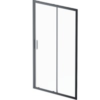 Душевая дверь AM.PM Gem 120 W90G-120-1-195BT профиль, Черный матовый стекло прозрачное W90G-120-1-195BT
