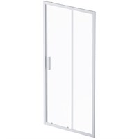Душевая дверь AM.PM Gem Solo 110 W90G-110-1-195MT профиль, Хром матовый стекло прозрачное W90G-110-1-195MT