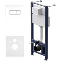 Инсталляция AM.PM Pro I012704.8001 для подвесного унитаза с клавишей смыва Белый глянец I012704.8001