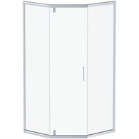 Душевой уголок Damixa Skyline 90x90 DX35WG-405-090MT профиль Хром стекло прозрачное DX35WG-405-090MT
