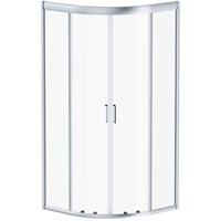 Душевой уголок Damixa Skyline 90x90 DX35WG-301-090MT профиль, Хром матовый стекло прозрачное DX35WG-301-090MT