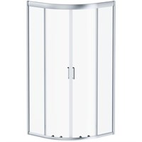 Душевой уголок Damixa Skyline 90x90 DX35WG-301-090MT профиль Хром матовый стекло прозрачное