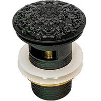 Донный клапан Milacio MC.010.BL click-clack Черный MC.010.BL