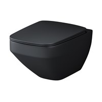 Унитаз AM.PM Inspire V2.0 C50A1700MBSC подвесной, Черный матовый с сиденьем микролифт C50A1700MBSC