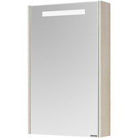 Зеркальный шкаф Aquaton Верди PRO 50 белый, ясень фабрик 1A195802VDAV0 1A195802VDAV0