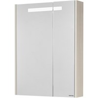 Зеркальный шкаф Aquaton Верди PRO 60 белый, ясень фабрик 1A206902VDAV0 1A206902VDAV0