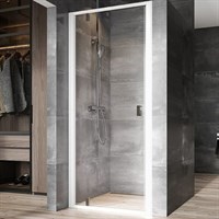 Душевая дверь Ravak Nexty NDOP1-90 03O70100Z1 профиль Белый стекло Transparent 03O70100Z1
