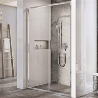 Душевая дверь Ravak Blix Slim BLSDP2-120 X0PMG0C00Z1 профиль Хром стекло Transparent X0PMG0C00Z1