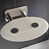 Сиденье для душа Ravak Ovo P II Clear B8F0000048 Прозрачное Нержавеющая сталь B8F0000048