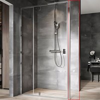 Душевая стенка Ravak Nexty NPS-80 90O40C00Z1 профиль Хром стекло Transparent 90O40C00Z1