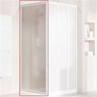 Душевая стенка Ravak Supernova APSS-80 940401R211 профиль Белый витраж пластик Pearl 940401R211