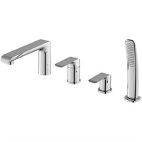 Смеситель на борт ванны Ravak Flat FL 026.00 X070120 Хром X070120