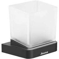 Стакан для зубных щеток Ravak 10° X07P557 Черный матовый X07P557