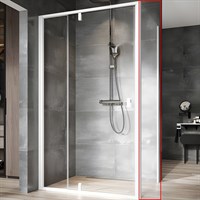 Душевая стенка Ravak Nexty NPS-90 90O70100Z1 профиль Белый стекло Transparent 90O70100Z1