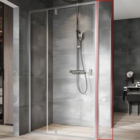 Душевая стенка Ravak Nexty NPS-80 90O40U00Z1 профиль Сатин стекло Transparent 90O40U00Z1