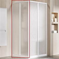 Душевая дверь Ravak Supernova SRV2-100 195 S 14VA01O211 профиль Белый витраж пластик Pearl 14VA01O211
