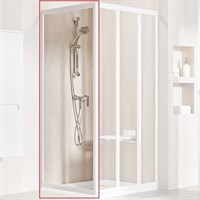 Душевая стенка Ravak Supernova APSS-75 940301R2Z1 профиль Белый стекло Transparent 940301R2Z1