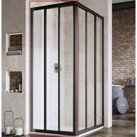 Душевая дверь Ravak Supernova ASRV3-75 198 15V303R2Z1 профиль Черный стекло Transparent 15V303R2Z1