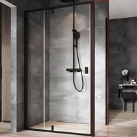 Душевая стенка Ravak Nexty NPS-90 90O70300Z1 профиль Черный стекло Transparent 90O70300Z1