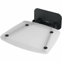 Сиденье для душа Ravak Ovo B II Clear/Black B8F0000059 Прозрачное Черное B8F0000059