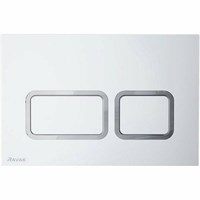 Клавиша смыва Ravak Twin Flat X01739 Сатин X01739