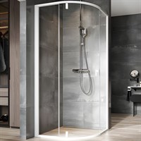 Душевой уголок Ravak Nexty NSKK3-100 100x100 3O6AA101Z1 профиль Белый стекло Transparent 3O6AA101Z1