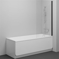Шторка на ванну Ravak Nexty NVS1-80 7O840300Z1 профиль Черный стекло Transparent 7O840300Z1