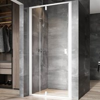 Душевая дверь Ravak Nexty NDOP2-110 03OD0101Z1 профиль Белый стекло Transparent 03OD0101Z1