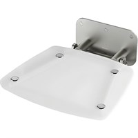 Сиденье для душа Ravak Ovo B II Opal B8F0000052 Прозрачно-белое Нержавеющая сталь B8F0000052