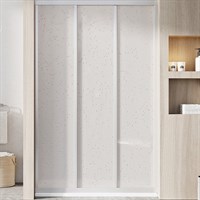 Душевая дверь Ravak Supernova ASDP3-110 00VD01R211 профиль Белый витраж пластик Pearl 00VD01R211