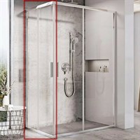 Душевая дверь Ravak Blix Slim BLSRV2K-80 X1XM40C00Z1 профиль Хром стекло Transparent X1XM40C00Z1