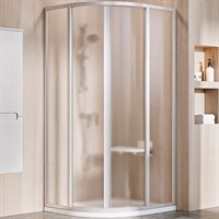 Душевой уголок Ravak Supernova SKCP4-90 90x90 3117OU02ZG профиль Сатин стекло Grape 3117OU02ZG