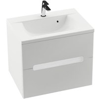 Тумба с раковиной Ravak Set SD Classic II 70 70508021 подвесная Белая 70508021