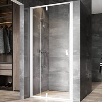 Душевая дверь Ravak Nexty NDOP2-120 03OG0101Z1 профиль Белый стекло Transparent 03OG0101Z1