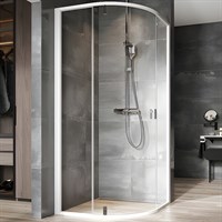 Душевой уголок Ravak Nexty NSKK3-100 100x100 3O6AA100Z1 профиль Белый стекло Transparent 3O6AA100Z1