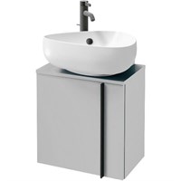 Тумба под раковину Jacob Delafon Nouvelle Vague 45 L EB3045G-N18 подвесная Белая глянцевая EB3045G-N18