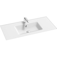 Раковина Jacob Delafon Sherwood 100 EB1830RU-DE1 Белая матовая EB1830RU-DE1